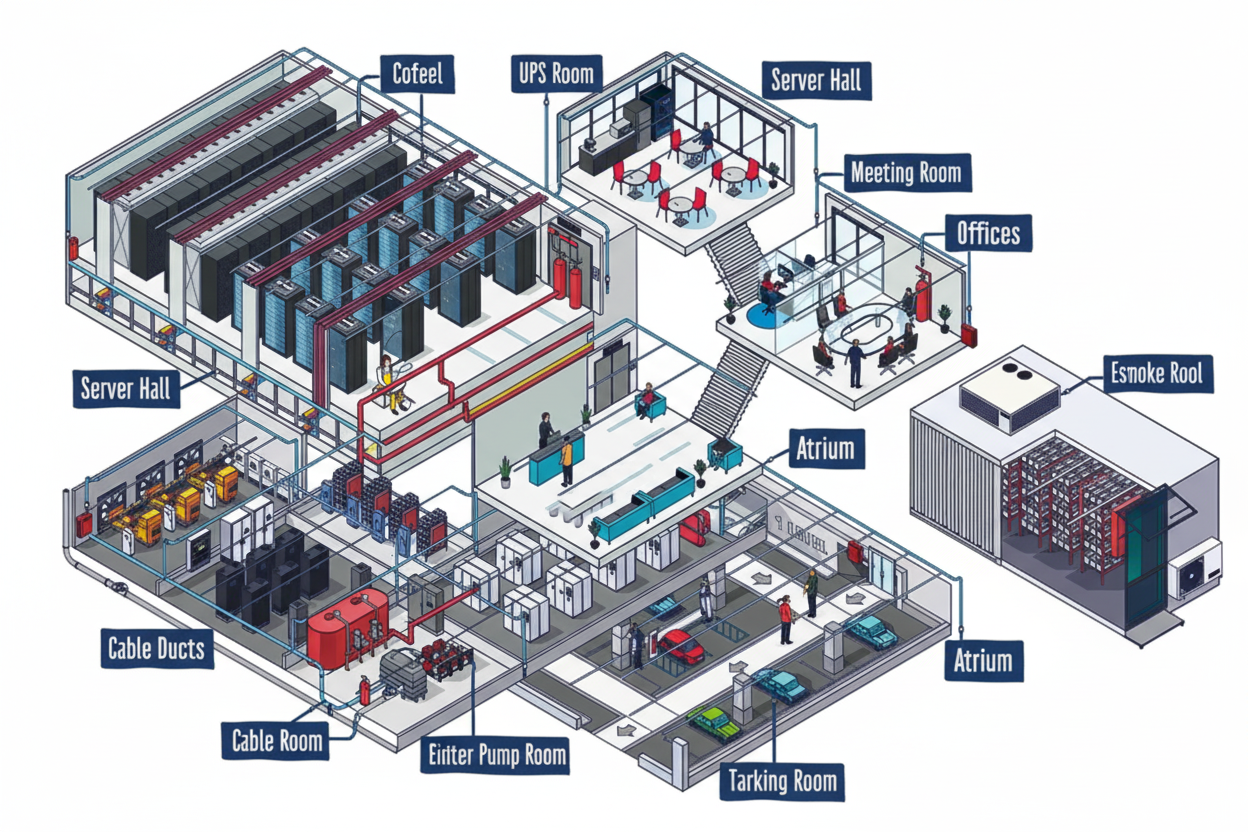 data center fire fighting system marco fire protection system