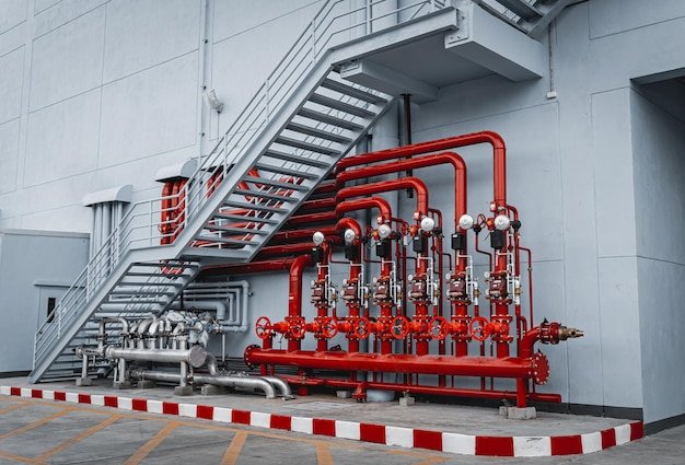 header-pipes-valve-zone-fire-alarm-control-system-industrial-plants