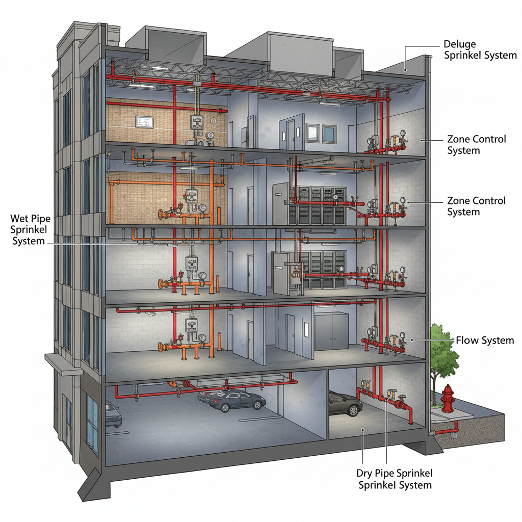 multifloor fire fighting marco fire protection systems